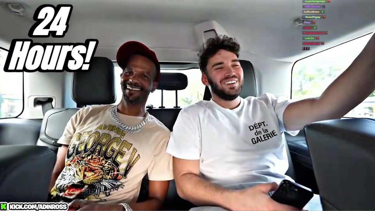 Adin Ross Spends 24 Hours With Charleston White.. (FUNNY)