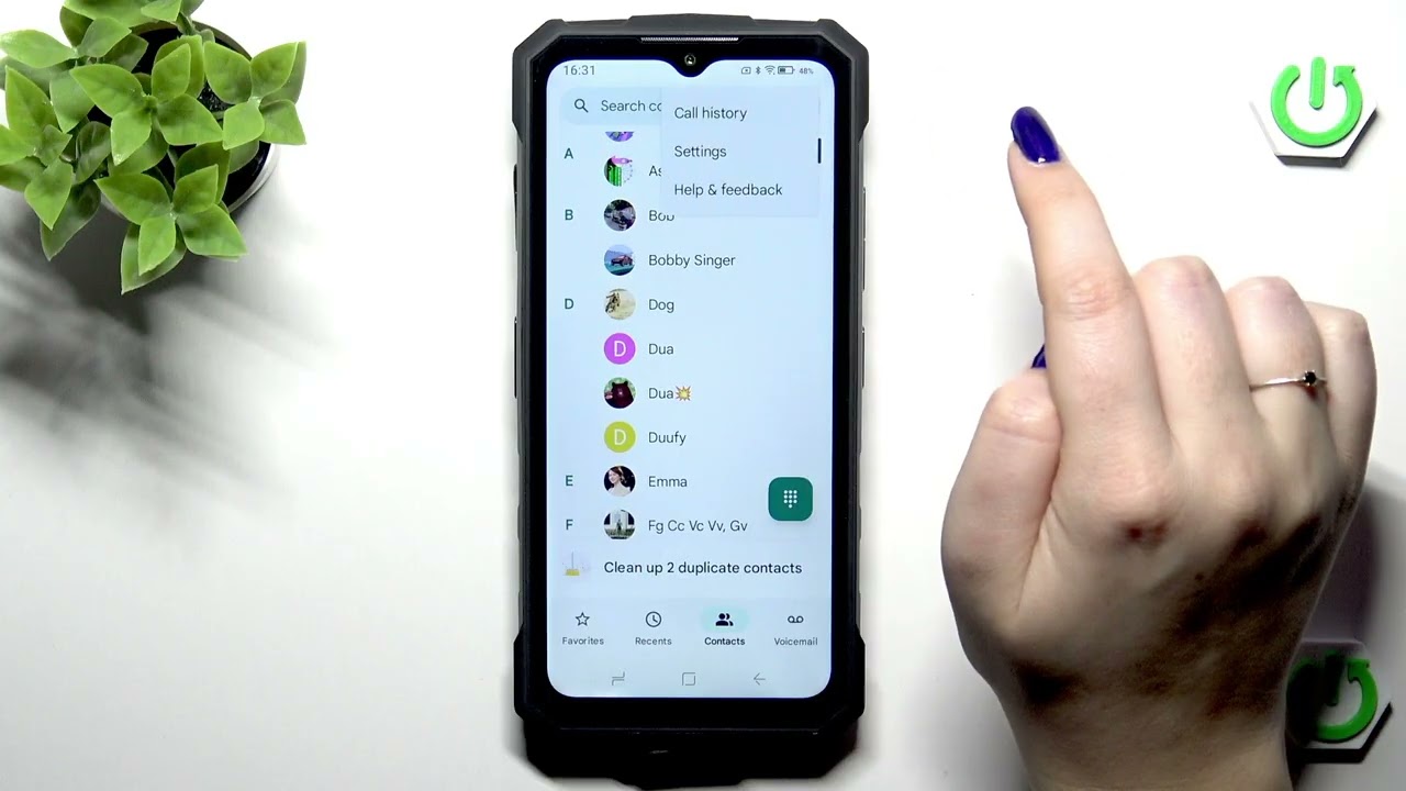 Как заблокировать номер на DOOGEE Fire 7