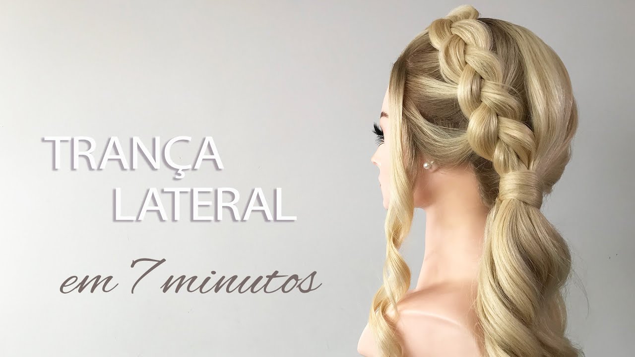 Penteado Super Versátil Com Trança Lateral