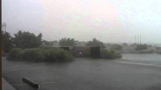Hard rain douses Santa Fe