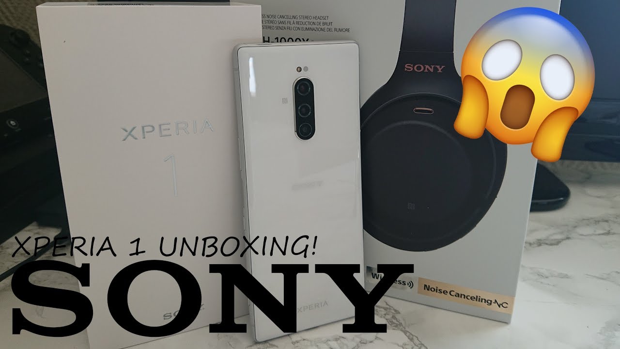 Sony Xperia 1 UNBOXING! 