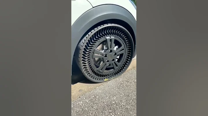 Michelin Airless UPTIS New type premium tyre #shorts #michelin #tyre #trending