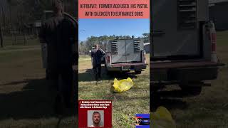 🚓 A sheriff’s vehicle runs over an animal. Why? 💔