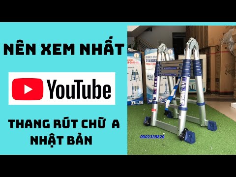 Video Thang Nhôm Rút Đôi Chữ A Tốt, Best Telescoping Ladders... - youtube
