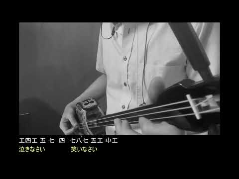 No008.【三線】花 ~すべての人の心に花を~(A D A)／夏川りみVer