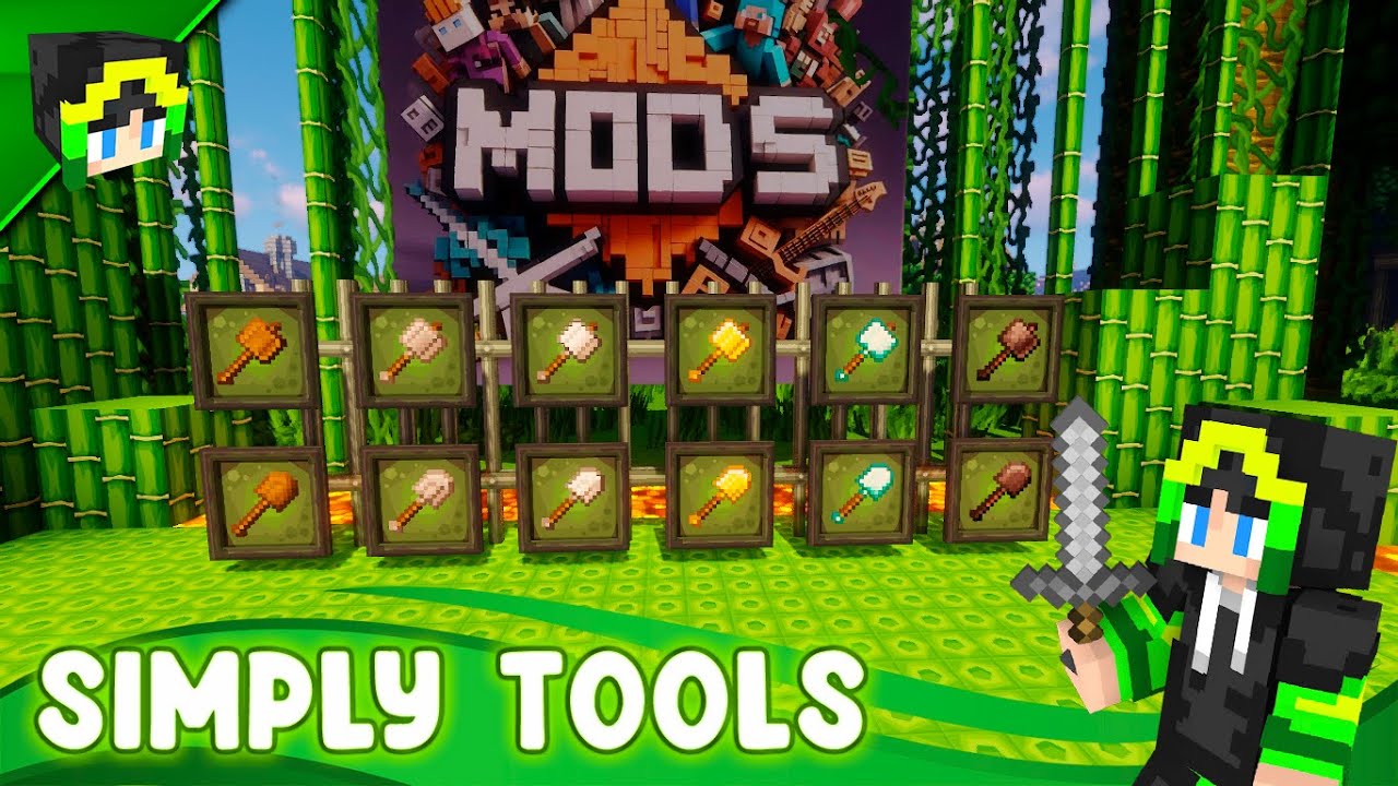 Simple Tools Mod HERRAMIENTAS MEJORADAS | Simply Tools 1.20.1 | MODS DE MINECRAFT JAVA ...