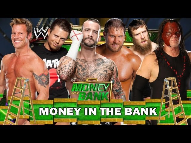 WWE Money In The Bank 2013 Raw Money In The Bank Full Match