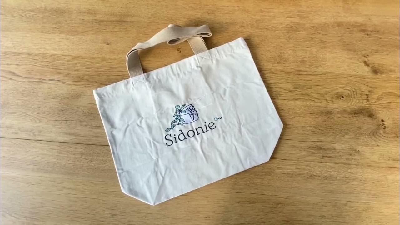 Broderie Tote Bag Restaurant Sidonie et compagnie - Guingamp - YouTube