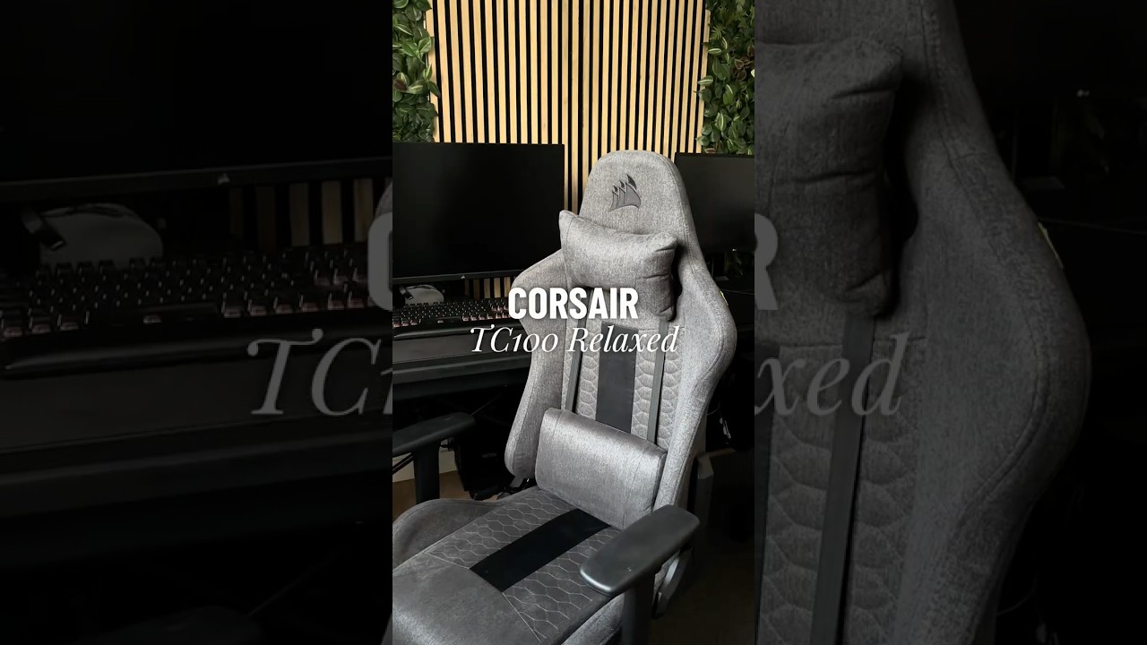 Unboxing de mi NUEVA Corsair TC100 Relaxed 🖤 | SILLA Gaming Ergonomica