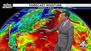 Meteorologist Chris Holtzman has your Saturday evening forecast
