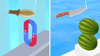 Almost Cut vs Slice It - Very Satisfying and Relaxing ASMR Slicing Game SpeedRun (Android,iOS)