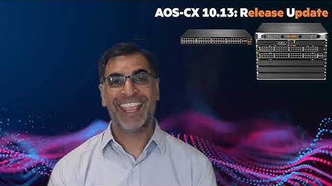 AOS-CX 10.13 Release Elevator Pitch: Multicast PIM-BIDIR