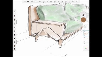 Using perspective grids on AutoDesk Sketchbook