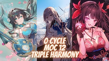 E1S1 Jingliu Triple Harmony – 0 Cycle MoC 12 | Memory of Chaos – Honkai: Star Rail (1 Side)