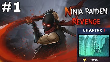 NINJA RAIDEN REVENGE WALKTHROUGH CHAPTER- 1, LEVEL 1, 2, 3 (iOS, Android) Gameplay