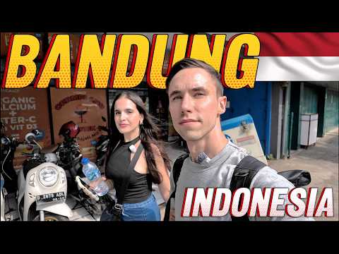 Our FIRST time in Bandung... 🇮🇩