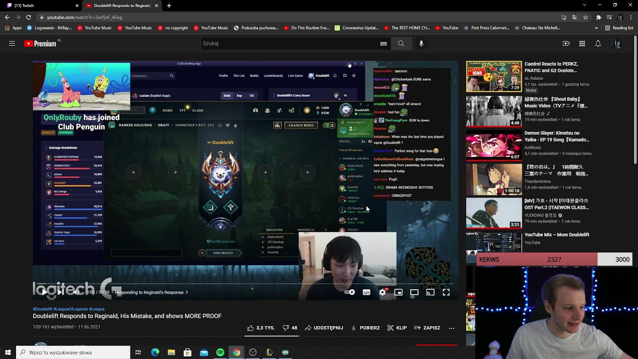 Jankos opinion on the Doublelift & TSM drama