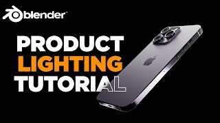 Product Lighting Tutorial in Blender - Rim Light, Gradient Light in Blender 3D