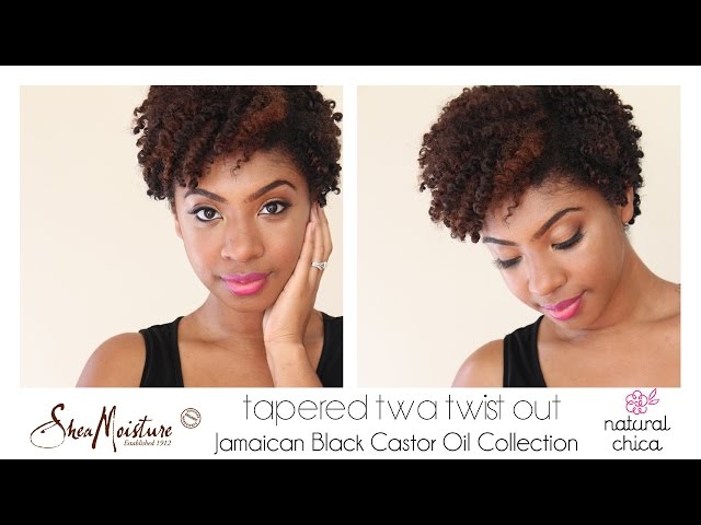 Freshly Defined Twist Out On Tapered Short Natural Hair