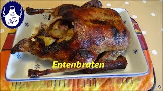 Entenbraten , im Bratschlauch