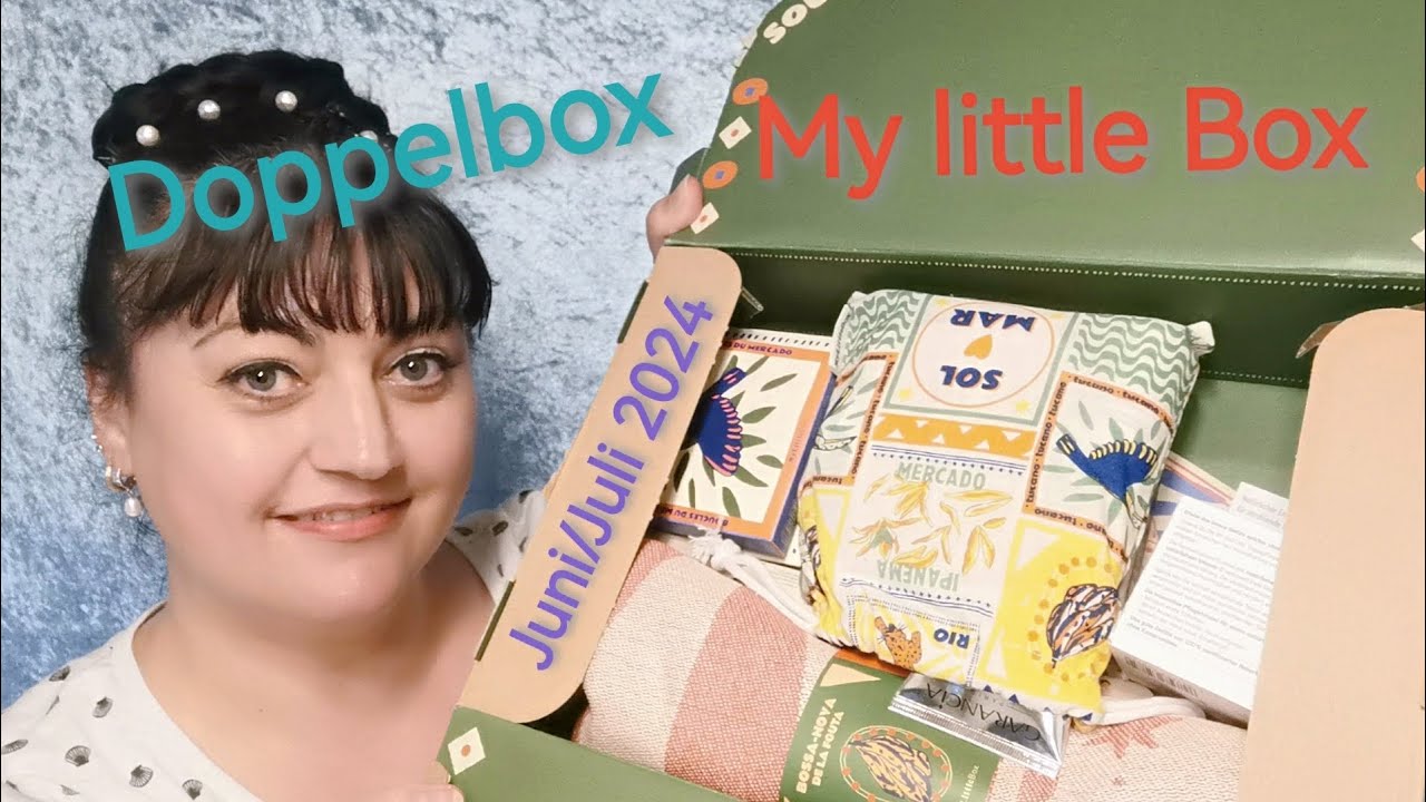 My little Box Juni Juli 2024 Doppelbox Mega! #beauty #kosmetik #beautybox #mylittlebox #unboxing
