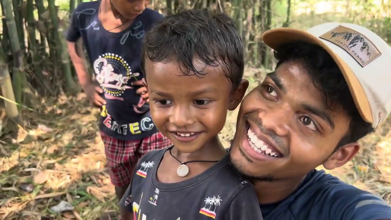 Taali Bhati jom (ice apple) || visiting village #jonyhem #santali #vlogs