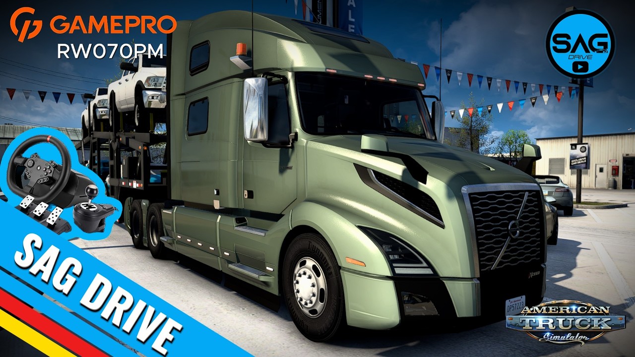 ATS: Тестуємо нову Volvo VNL! Перший рейс та враження | SAG DRIVE