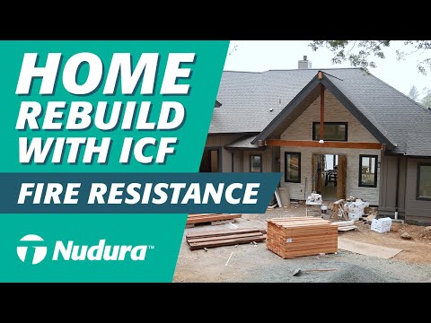 Home Rebuild with ICF - Fire resistance and Energy Efficiency