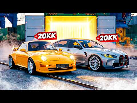 THIS IS WHAT DUBAI CONTAINERS GAVE ME! HUNTING FOR THE RAREST EXCLUSIVES! ( GTA Radmir RP )