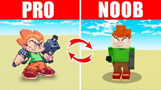 Minecraft NOOB vs. PRO: SWAPPED FRIDAY NIGHT FUNKIN PICO in Minecraft (Compilation)