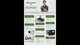 UBM 599 individual presentation self reflection (chapter 7)
