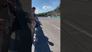 Biker Slams against Another While Pulling a Trick