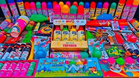 नये टाइप्स के होली कलर और पिचकारी की टेस्टिंग 2025 😱|| Holi Colour Testing 2025