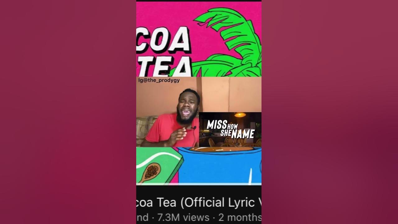 Kes - Cocoa Tea (Official Lyric Video) #kes #cocoatea #soca2025 #reactionvideo