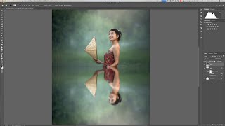 How To Create a WATER REFLECTION in Photoshop