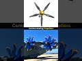 Why Do These Propellers Spin in Opposite Directions? ✈️#Aviation #Engineering #Aircraft #Propeller