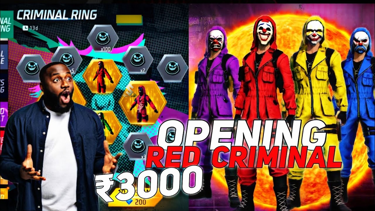 Opening criminal 🗿 Red criminal ⚡ Criminal comeback 😲 
