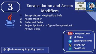 3 មេរៀនទី3៖ Encapsulation & Access modifier នៅក្នុង Java OOP