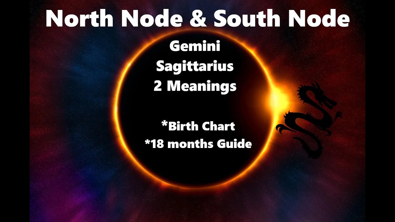 North Node and South Node in Gemini Sagitarius 2 Meanings YouTube