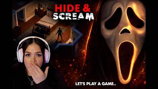 I NEED TO HIDE FROM GHOSTFACE | Hide And Scream