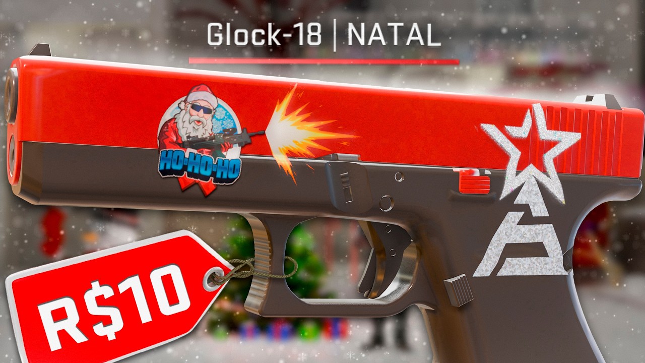 INSANO! Crie um CRAFT de NATAL por apenas R$10 no CS 2 (Valve mandou bem)