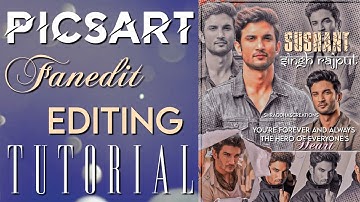 PicsArt fanedit editing tutorial || fanedit for boys || special fanedit tutorial ||aesthetic fanedit