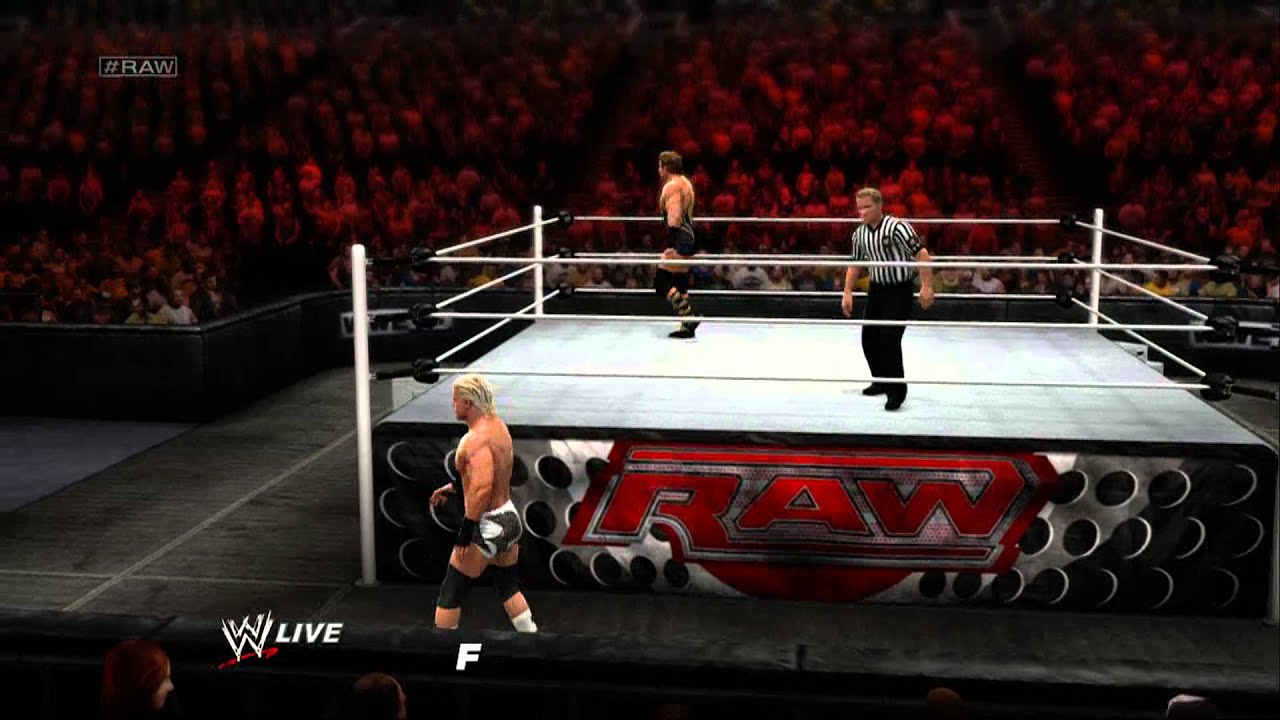 Wwe 13 gameplay Dolph Ziggler vs Jack Swagger