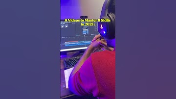 You Need to Master These 8 Skills for YouTube Journey #tech #tutorial #skills #shorts