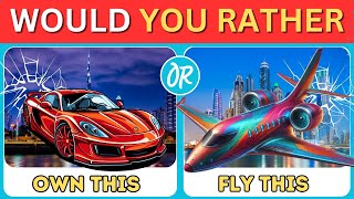 Would You Rather | Luxury Edition #quiz #whatwouldyourather