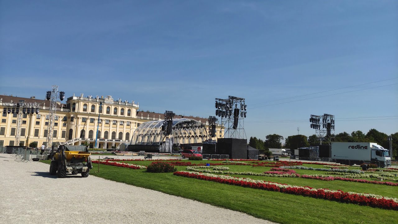 Summer Night Concert Philharmonic Orchestra Schönbrunn Palace in Vienna, Austria, Europe
