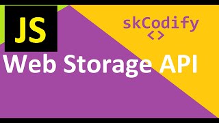 Java Script | Web Storage API | localStorage, sessionStorage, IndexedDB