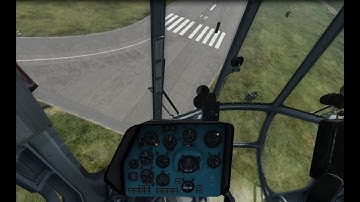 DCS World: Helicopter Mi-8  - Demonstration flight. (View from the cockpit)  #144