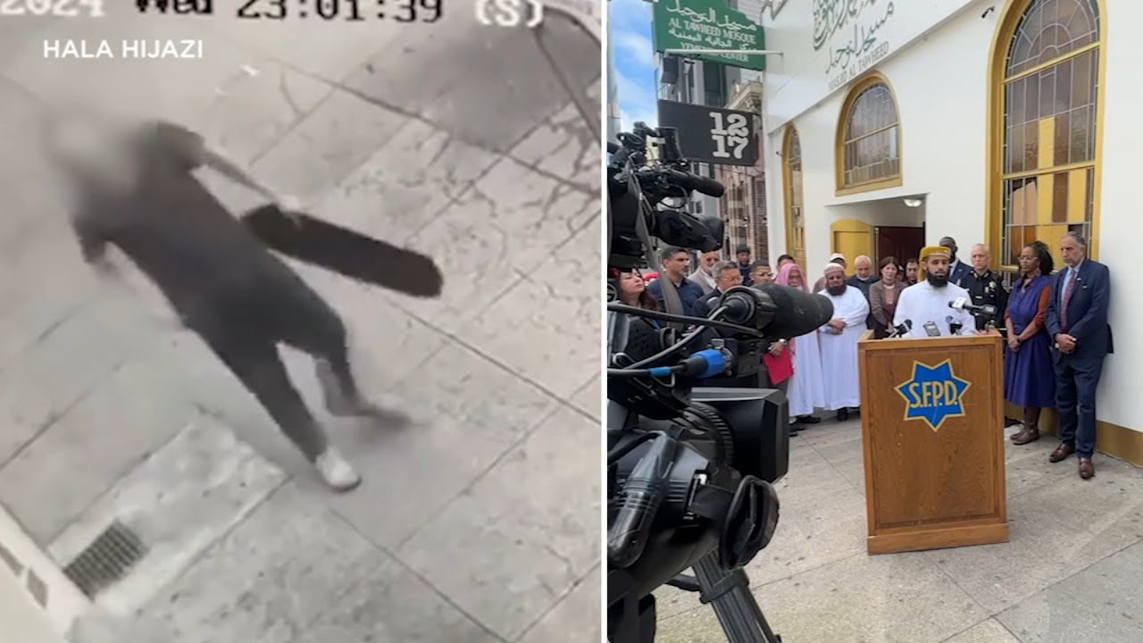 SF mosque's windows smashed by skateboard during Ramadan; suspect pleads not guilty