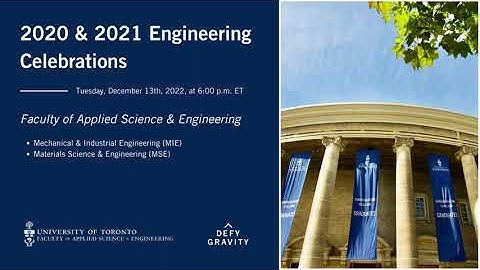 2021 & 2021 Engineering Celebrations – MIE & MSE